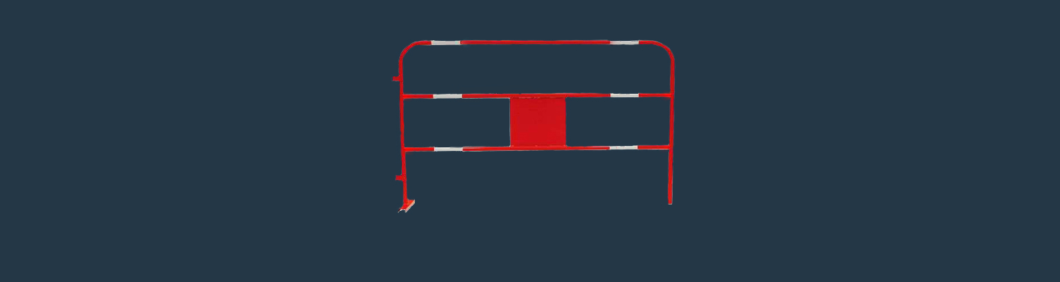 Vente de barrière de chantier France par SEVEN Matériel et location